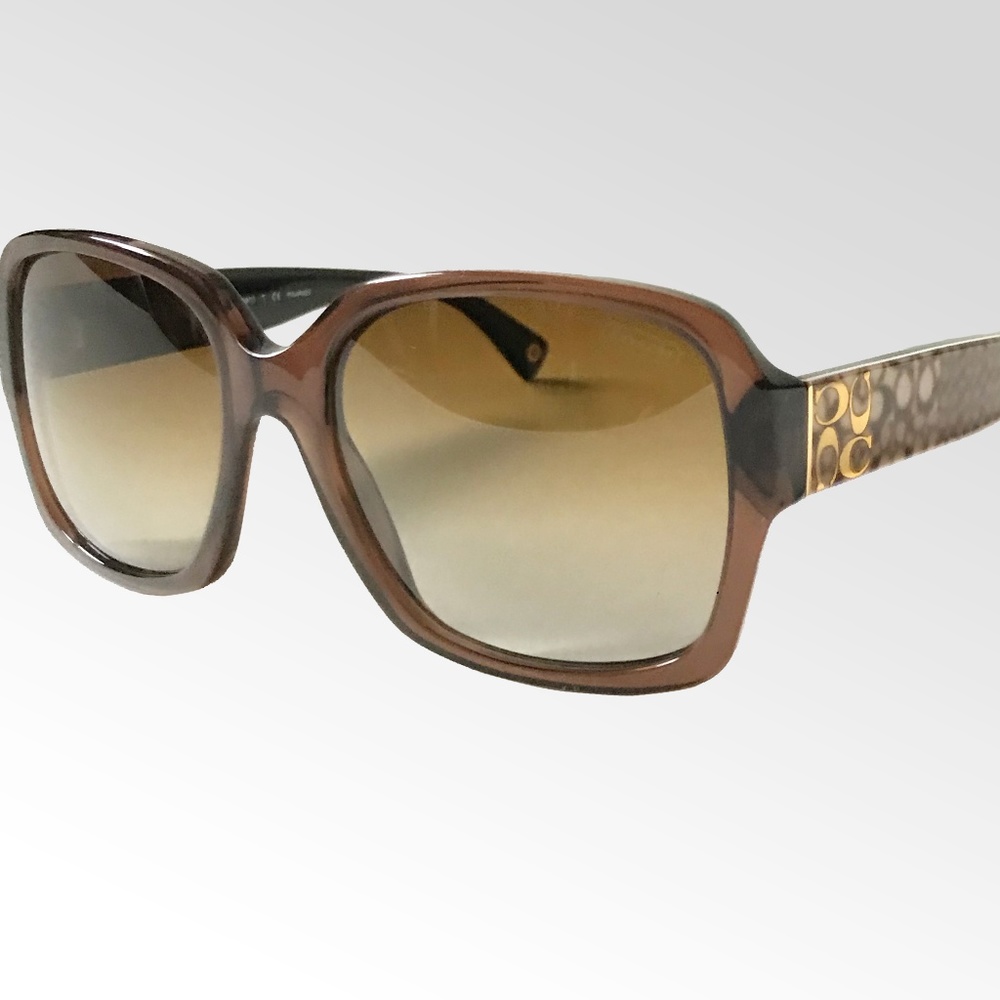 NEW Coach Polarized Sunglasses - Brown/Khaki
